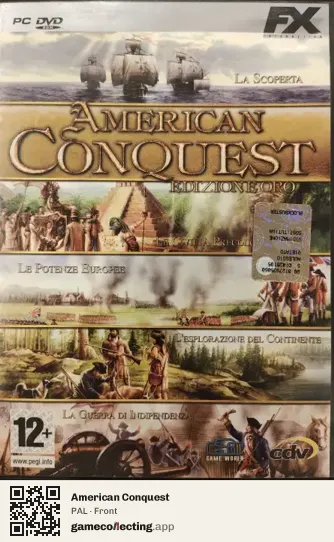 American Conquest Computer, PAL box front