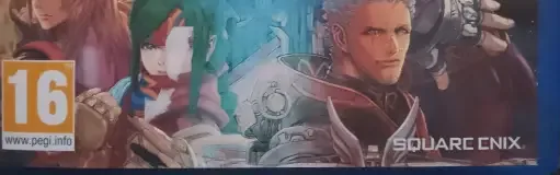 Star Ocean: Integrity and Faithlessness, the PEGI square on its front