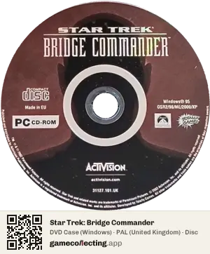 Star Trek: Bridge Commander Computer, PAL disc
