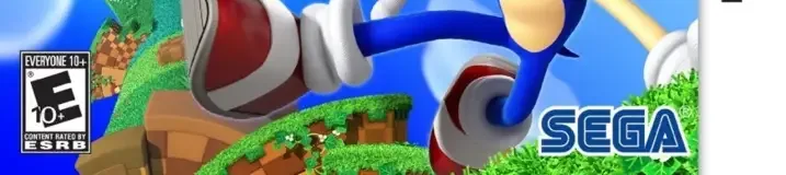 Sonic Lost World, the ESRB box on its front