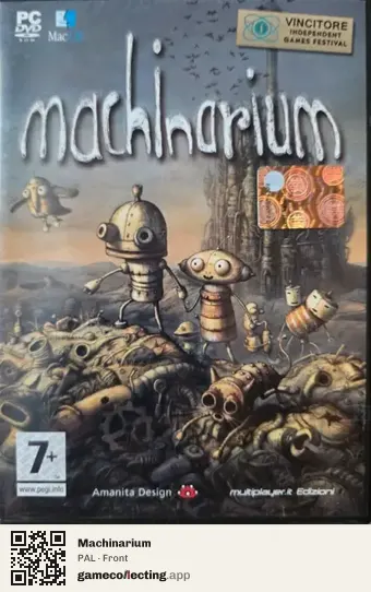 Machinarium Computer, PAL box front
