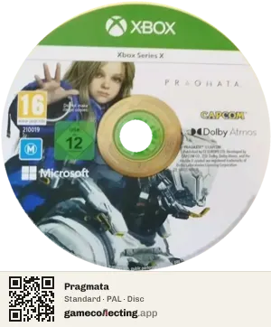Pragmata Xbox Series X, PAL disc