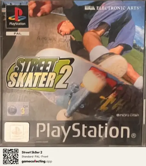 Street Sk8er 2 PlayStation, PAL box front