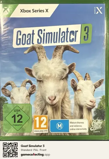 Goat Simulator 3 Xbox Series X, PAL box front