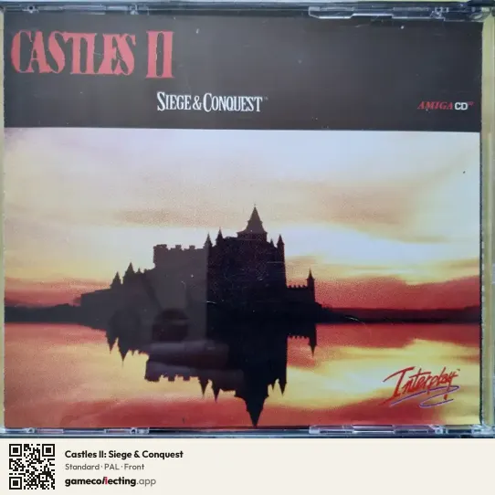 Castles II: Siege & Conquest Amiga CD32, PAL box front