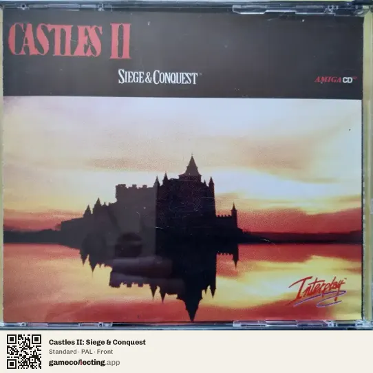 Castles II: Siege & Conquest Amiga CD32, PAL box front
