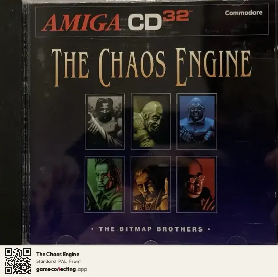 The Chaos Engine Amiga CD32, PAL box front
