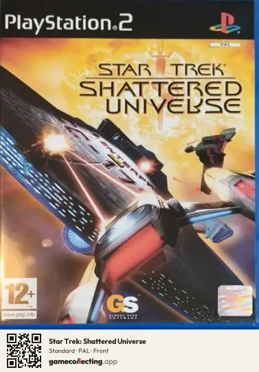 Star Trek: Shattered Universe PlayStation 2, PAL box front