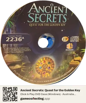 Ancient Secrets: Quest for the Golden Key Computer, Australia disc