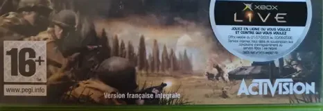 Call of Duty 2: Big Red One, the PEGI square on its front