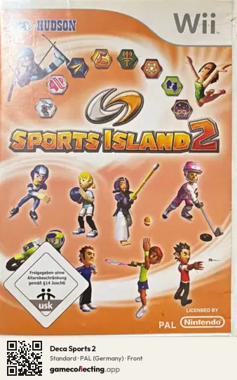 Deca Sports 2 Nintendo Wii, Germany box front
