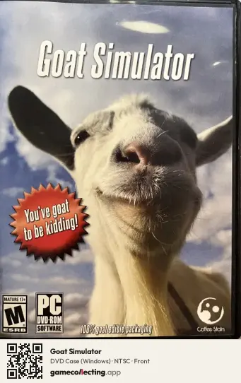 Goat Simulator Computer, NTSC box front