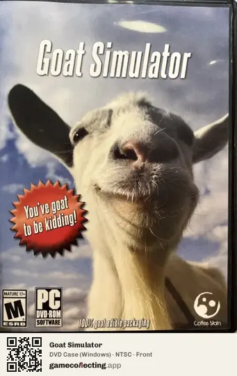 Goat Simulator Computer, NTSC box front