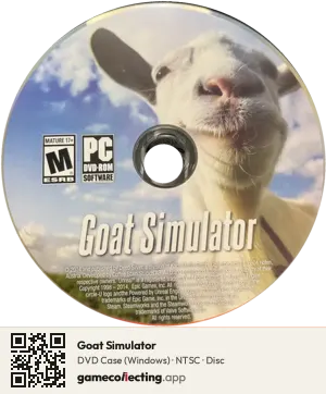 Goat Simulator Computer, NTSC disc