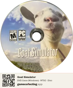 Goat Simulator Computer, NTSC disc