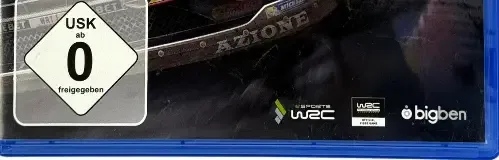 WRC 7, the USK square on its front