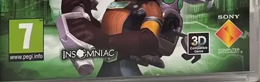 Ratchet & Clank Collection, the PEGI square on its front