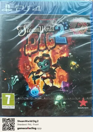 SteamWorld Dig 2 PlayStation 4, PAL box front