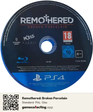 Remothered: Broken Porcelain PlayStation 4, PAL disc