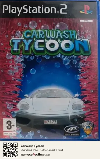 Carwash Tycoon PlayStation 2, Netherlands box front