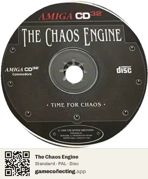 The Chaos Engine Amiga CD32, PAL disc
