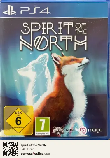 Spirit of the North PlayStation 4, PAL box front