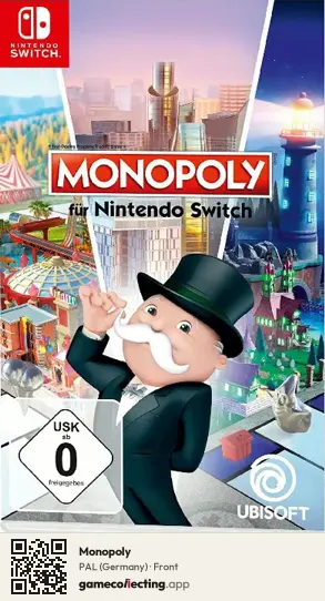 Monopoly Nintendo Switch, Germany box front