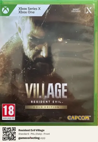 Resident Evil Village Xbox Series X, Italy box front