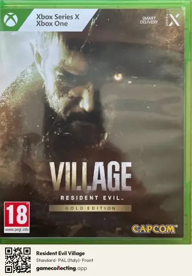 Resident Evil Village Xbox Series X, Italy box front