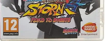 Naruto Shippuden: Ultimate Ninja Storm 4: Road to Boruto, the PEGI square on its front