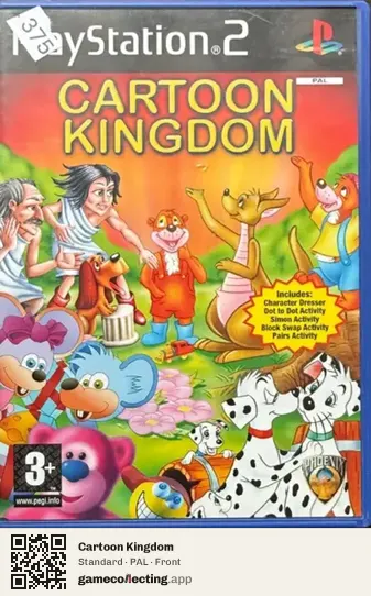 Cartoon Kingdom PlayStation 2, PAL box front