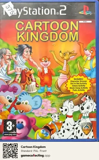 Cartoon Kingdom PlayStation 2, PAL box front