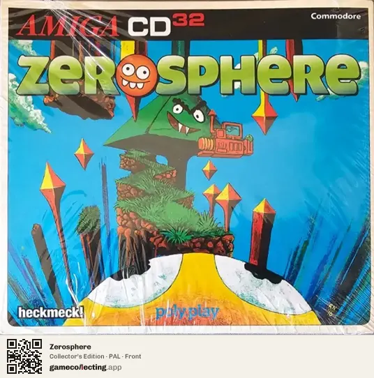 Zerosphere Amiga CD32, PAL box front