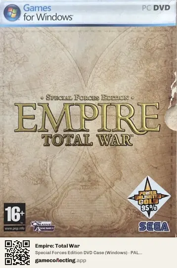 Empire: Total War Computer, Netherlands box front