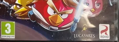 Angry Birds Star Wars, the PEGI square on its front