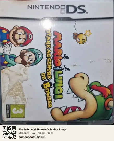 Mario & Luigi: Bowser's Inside Story Nintendo DS, France box front