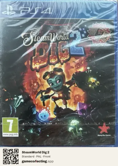 SteamWorld Dig 2 PlayStation 4, PAL box front