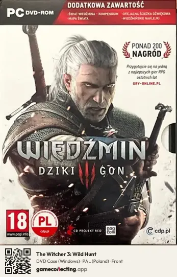 The Witcher 3: Wild Hunt Computer, Poland box front