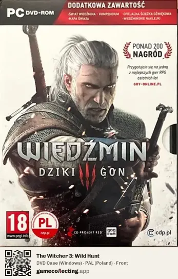 The Witcher 3: Wild Hunt Computer, Poland box front