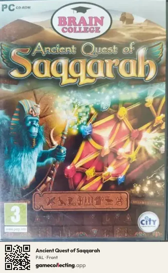 Ancient Quest of Saqqarah Computer, PAL box front