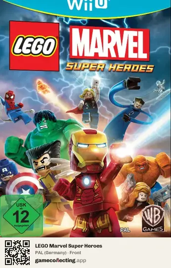 LEGO Marvel Super Heroes Nintendo Wii U, Germany box front