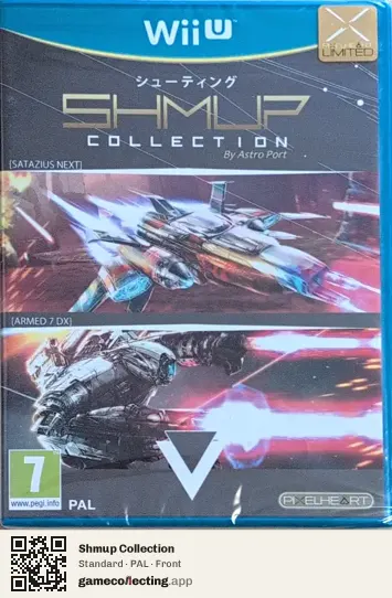 Shmup Collection Nintendo Wii U, PAL box front