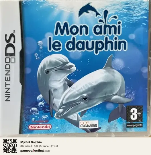 My Pet Dolphin Nintendo DS, France box front