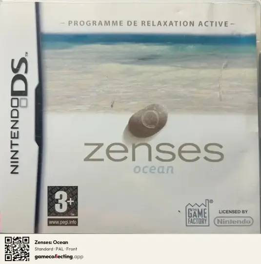 Zenses: Ocean Nintendo DS, PAL box front