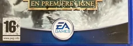 Medal of Honor: Frontline, the PEGI square on its front
