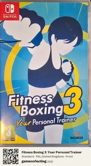 Fitness Boxing 3: Your Personal Trainer Nintendo Switch, United Kingdom box front