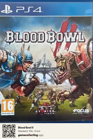 Blood Bowl II PlayStation 4, PAL box front