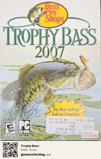 Trophy Bass Computer, NTSC box front
