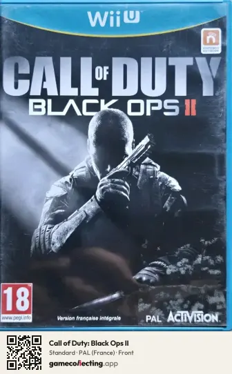 Call of Duty: Black Ops II Nintendo Wii U, France box front