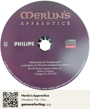 Merlin's Apprentice Philips CD-i, PAL disc